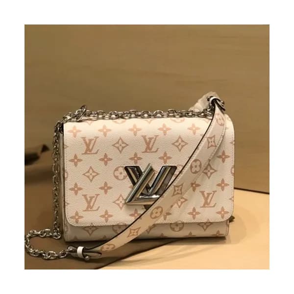 Louis Vuitton 2019 PVC Monogram Twist Shoulder Cro… - 1