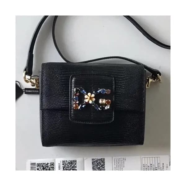 Dolce&Gabbana 2019 Leather Shoulder Cross Bag ,17C… - 1