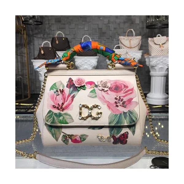 Dolce&Gabbana 2019 Leather Tote Shoulder Bag ,25CM… - 1