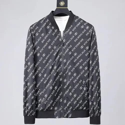 Balenciaga 2019 Mens Logo Printing Windproof Jacke… - 1