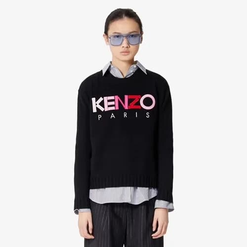 Kenzo Womens Tiger Sweatshirts - 겐조 여성 울프 후드티 - ke… - 1