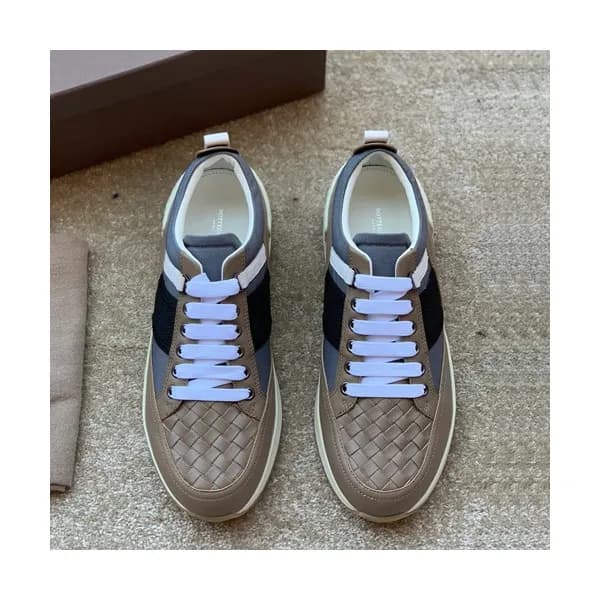 Bottega Veneta 2019 Mens Leather Sneakers - 보테가베네타… - 1