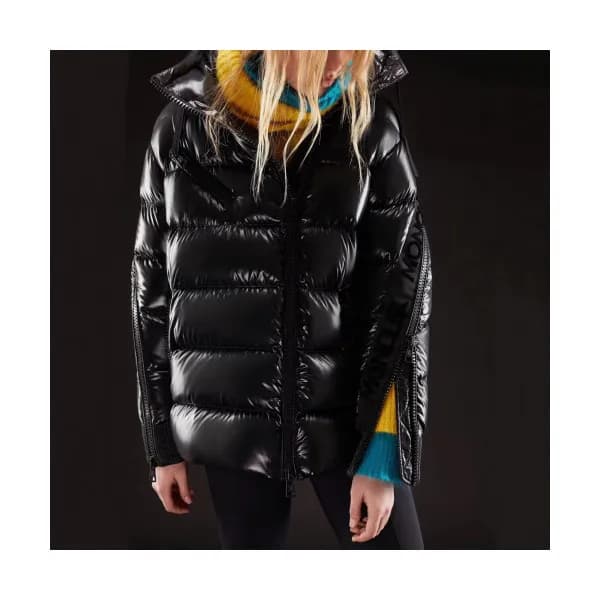 Moncler 2019 Womens Patch Logo Modern Down Padding… - 1