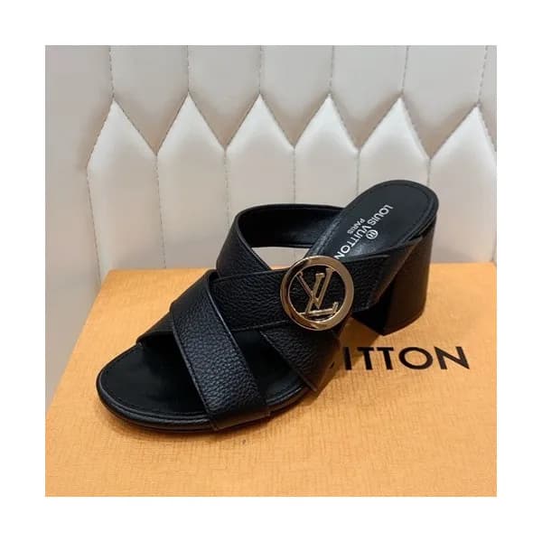 Louis Vuitton 2019 Ladies Leather Slipper - 루이비통 2… - 1