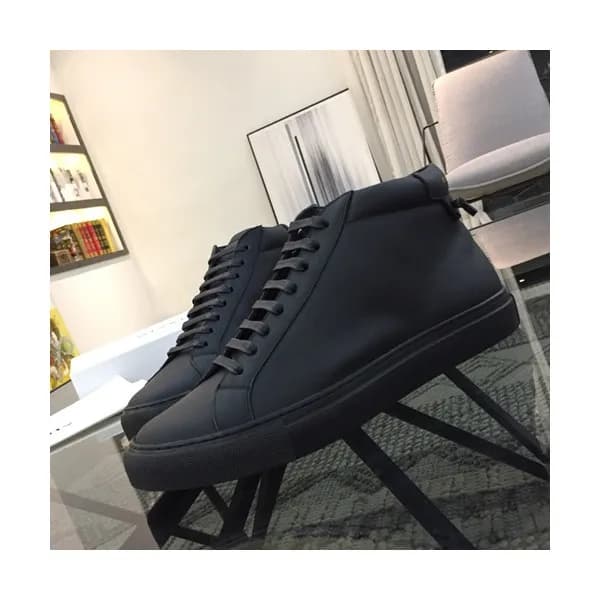 Givenchy 2019 Mens Leather Sneakers - 지방시 2019 남성용… - 1