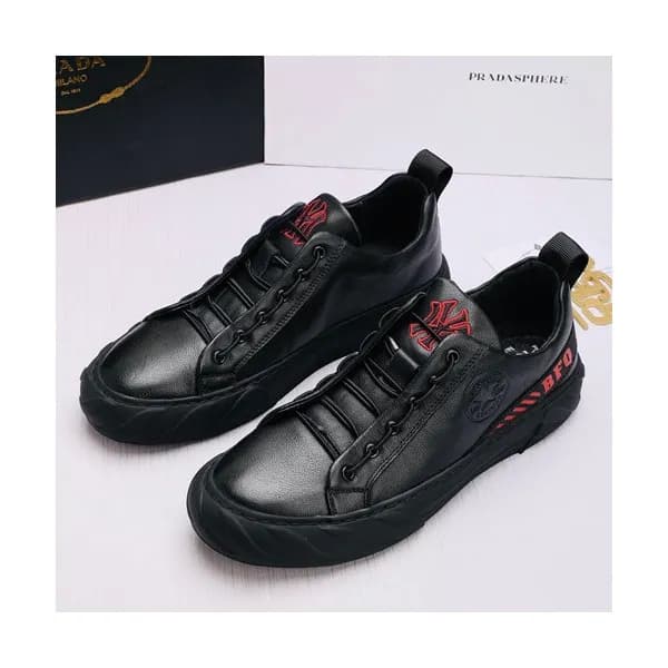 Prada 2019 Mens Leather Sneakers - 프라다 2019 남성용 레더… - 1