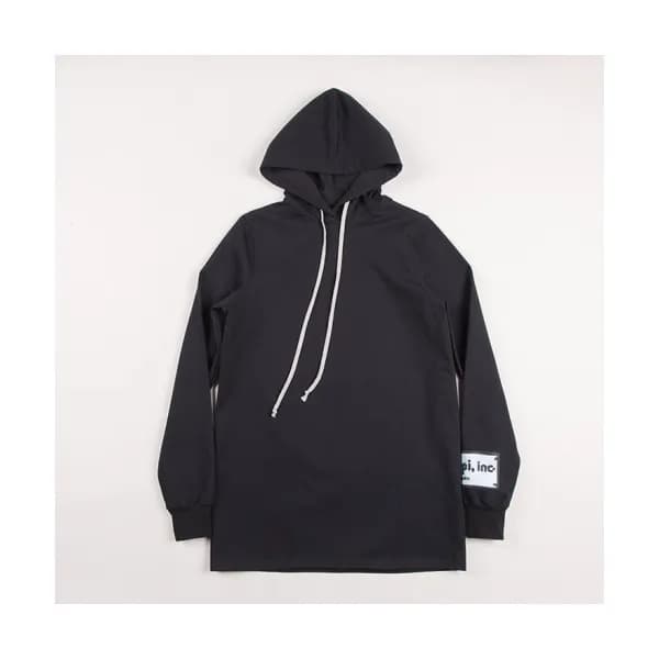 Rick Owens Mens Logo Cotton Zip-up Hooded - 릭오웬스 남… - 1