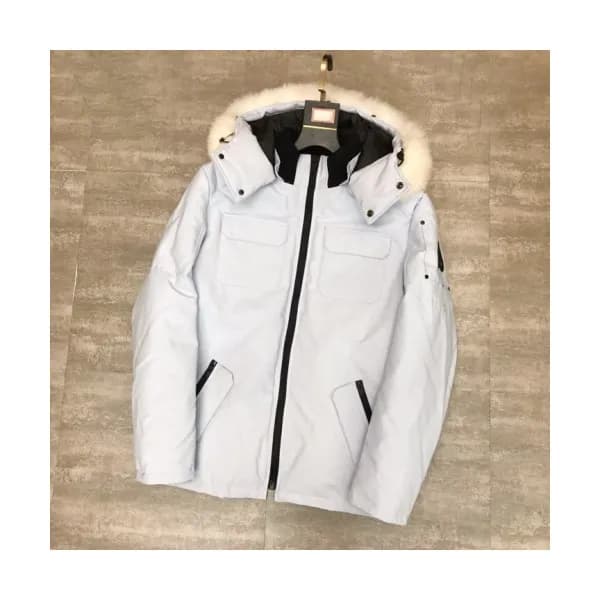 [매장판] Moose Knuckle 2019 Mens Logo Goose Down Padd… - 1