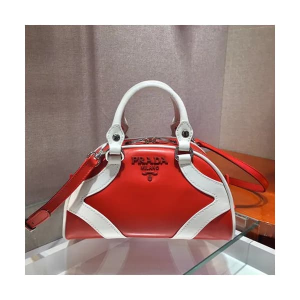 Prada 2019 Leather Tote Shoulder Bag,27cm - 프라다 2… - 1