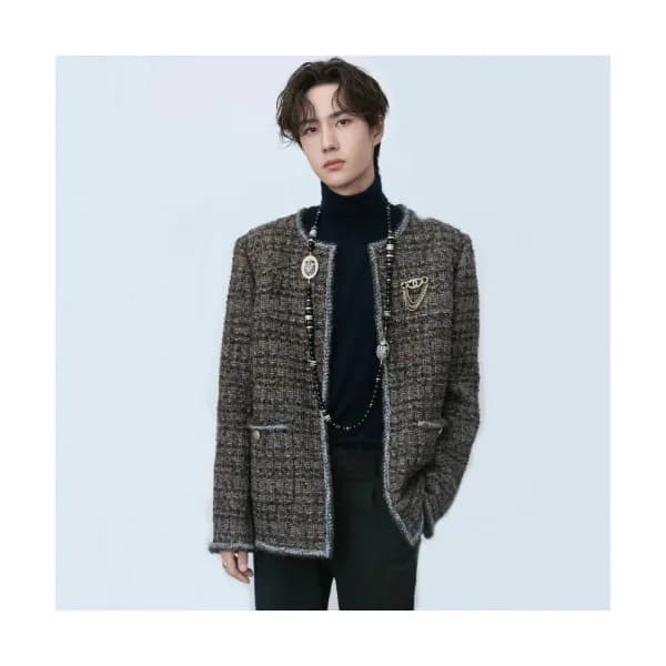 Dior 2019 Mens Retro Logo Turtle-neck Sweater - 디올… - 1