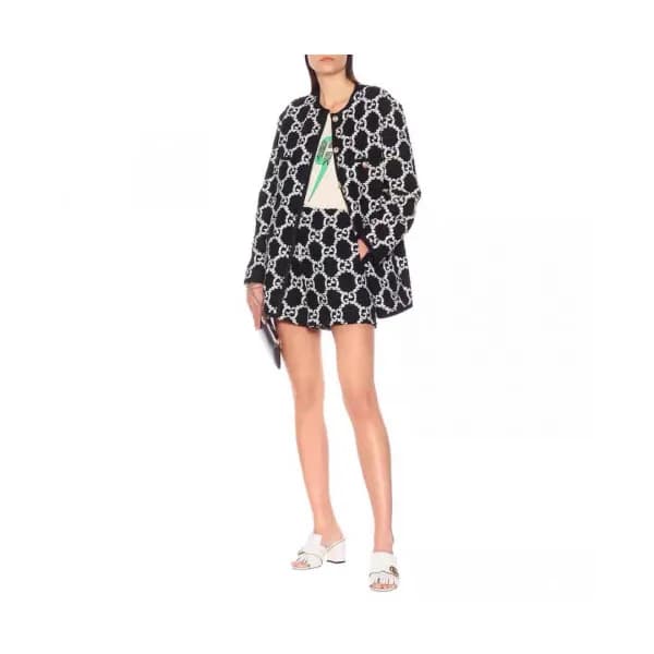 Gucci 2019 Womens Modern Casual Cashmere Suit Jack… - 1