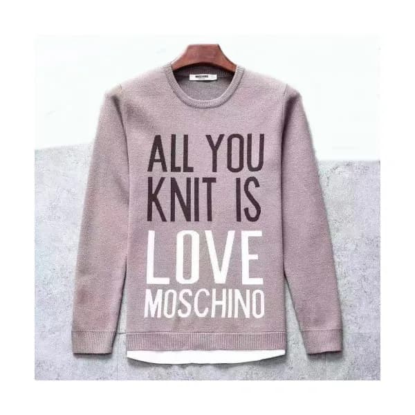 Moschino 2019 Mens Crew-neck Wool Sweater - 모스키노 2… - 1