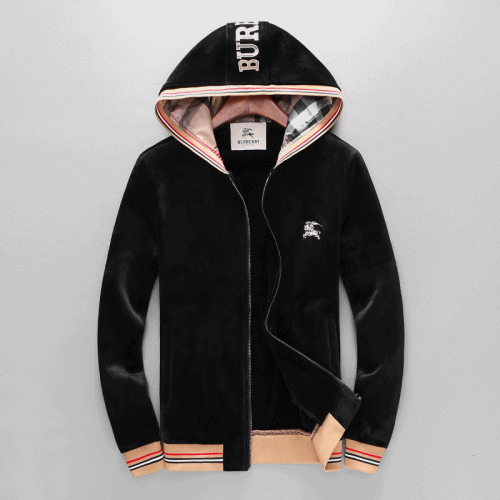 Burberry 2019 Mens Logo Casual Velvet Training Clo… - 1