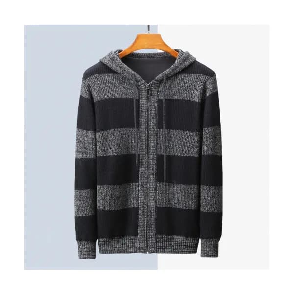Armani 2019 Mens Zip-up Wool Sweater - 알마니 2019 남성… - 1