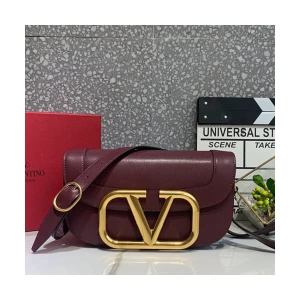 Valentino 2019 Leather Garavani Shoudler Cross Bag… - 1