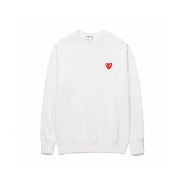 Cdgplay 2019 Unisex Print Heart Cotton Tshirts - 꼼… - 1