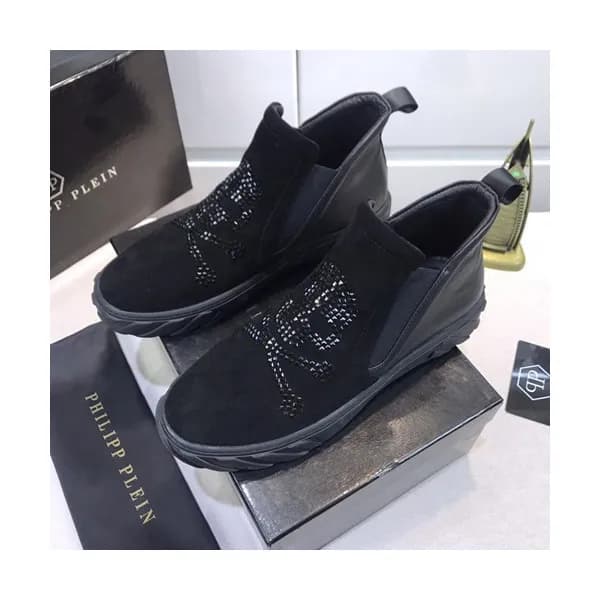 Philipp plein 2020 Mens Leather Sneakers - 필립플레인 … - 1