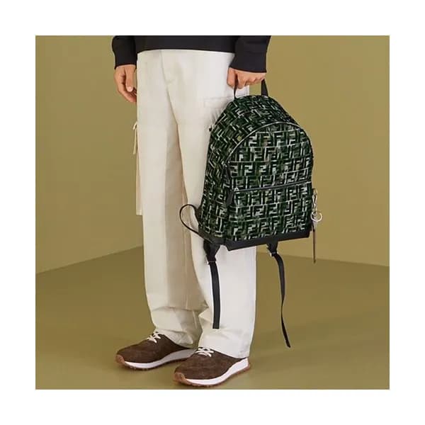 Fendi 2020 Nylon Back Pack, 38cm - 펜디 2020 나일론 남여공… - 1