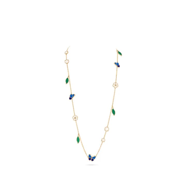 반클리프 아펠 럭키 스프링 버터플라이 네크리스 - Van Cleef & Arpels Luc… - 1