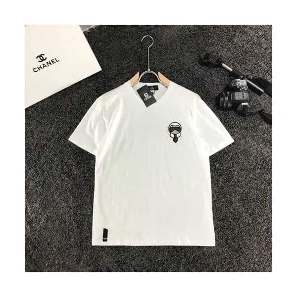 [펜디]Fendi 2020 Mens Logo Casual Short Sleeved Tshi… - 1