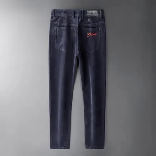 Balmain 2020 Mens Velvet Pants - 발망 2020 남성 캐쥬얼 벨벳… - 1