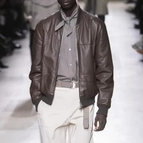 Hermes Mens Sheep-skin Jacket - 에르메스 남성 가죽 자켓 - he… - 1