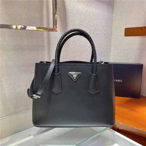 Prada 2020 Women's Leather Tote Shoulder Bag,3… - 1