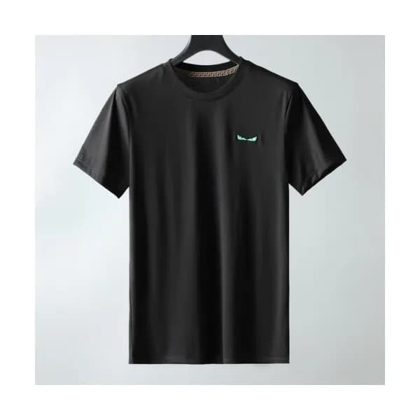 [펜디]Fendi 2021 Mens Logo Casual Short Sleeved Tshi… - 1