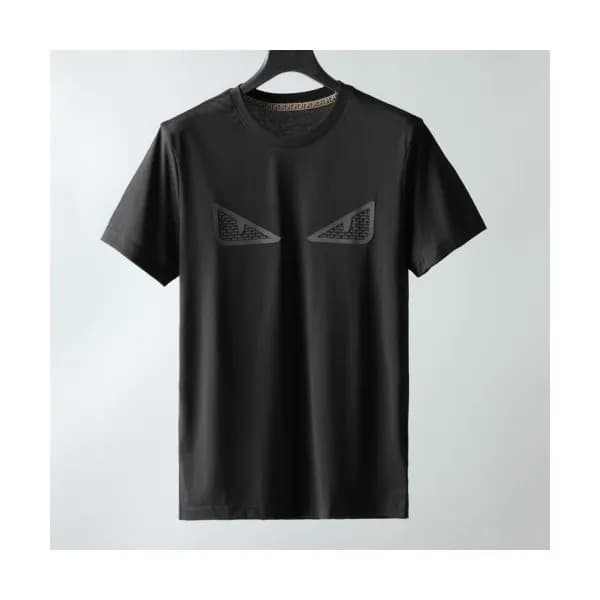 [펜디]Fendi 2021 Mens Logo Casual Short Sleeved Tshi… - 1