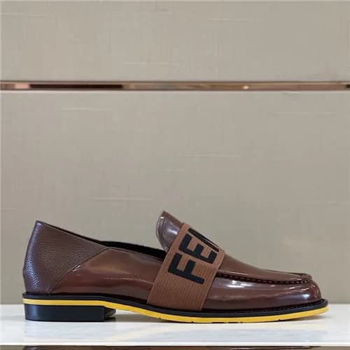 Fendi 2021 Men's Leather Loafer - 펜디 2021 남성용 … - 1