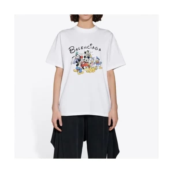 [굿템]Balenciaga 2021 Mm/Wm Logo Cotton Short Sleeve… - 1