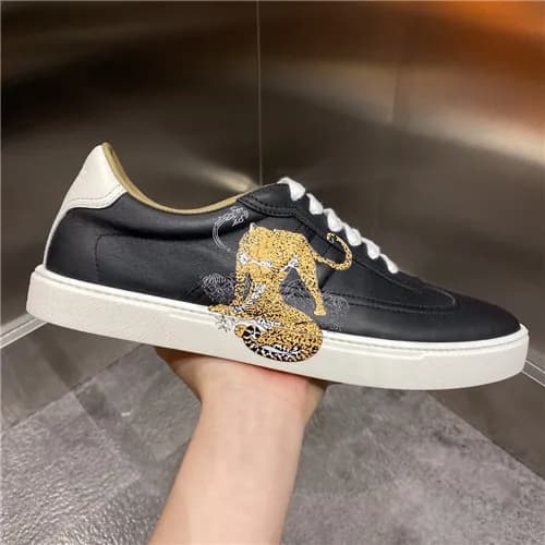 Hermes 2021 Men's Leather Sneakers,HERS0481 - … - 1