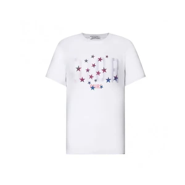 Dior Mm/Wm Casual Crew-neck Short Sleeved Tshirts… - 1