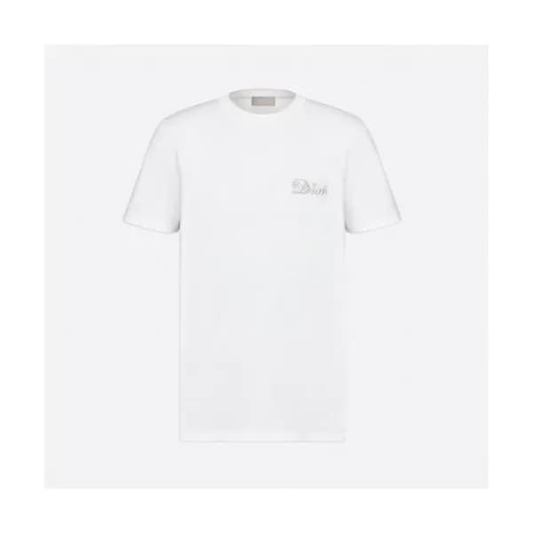 Dior Mm/Wm Casual Crew-neck Short Sleeved Tshirts… - 1