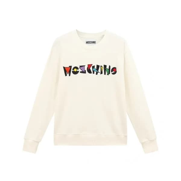 Moschino Mm/Wm Crew-neck Cotton Tshirts White - 모… - 1