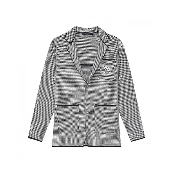 Louis vuitton Mens Logo Suit Jackets Black - 루이비통… - 1