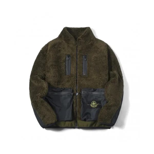 Stone Island Mens Basic Casual Jackets Khaki - 스… - 1