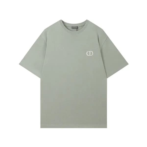 디올 남성 크루넥 민트 반팔티 - Mens Mint Tshirts - dio01736x - 1