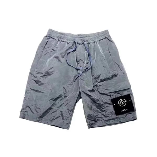 스톤아일랜드 남성 캐쥬얼 그레이 반바지 - Mens Gray Half-pants - sto… - 1