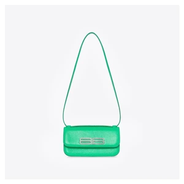 발렌시아가 여성 Gossip 그린 숄더백 - Womens Green Shoulder Bag… - 1