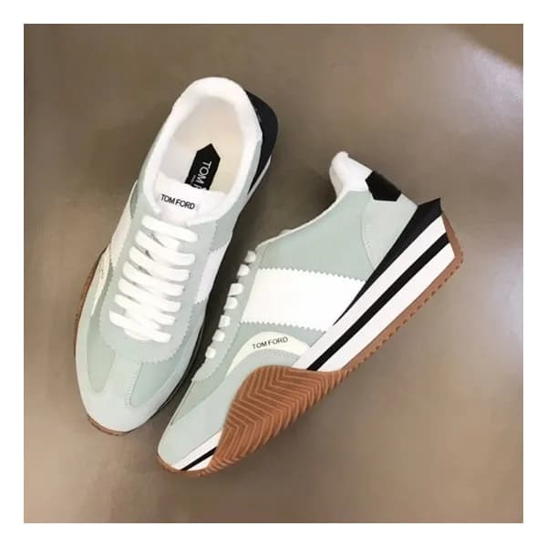 톰포드 남성 캐쥬얼 그레이 스니커즈 - Mens Gray Sneakers - tof004x - 1