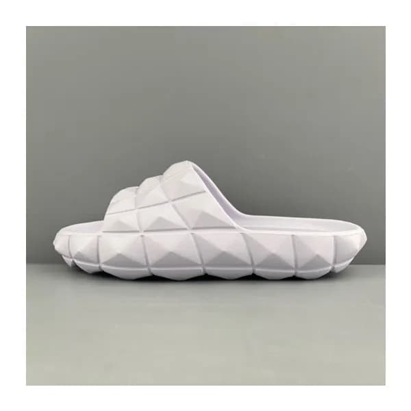 발렌티노 남성 모던 화이트 슬리퍼 - Mens White Slippers - val0263… - 1