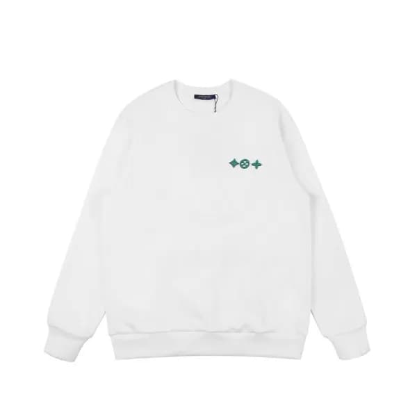 루이비통 남성 모던 화이트 맨투맨 - Mens White Tshirts - lou05233… - 1