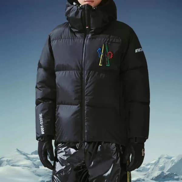 몽클레어 남성 모던 블랙 패딩 - Mens Black Padding - Moc02504x - 1
