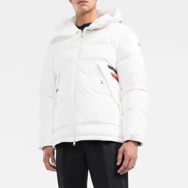 몽클레어 남성 덕다운 화이트 패딩 - Moncler Mens White Padding - … - 1