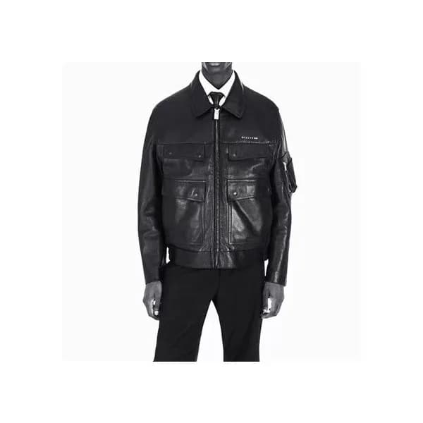 알릭스 남성 트렌디 블랙 자켓 - ALYX Mens Black Jackets - al01x