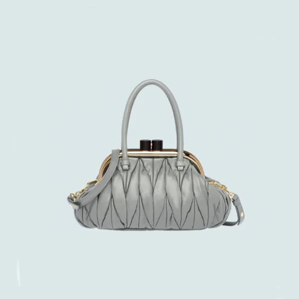 미우미우 여성 그레이 크로스백 - Miumiu Womens Gray Cross Bag - … - 1