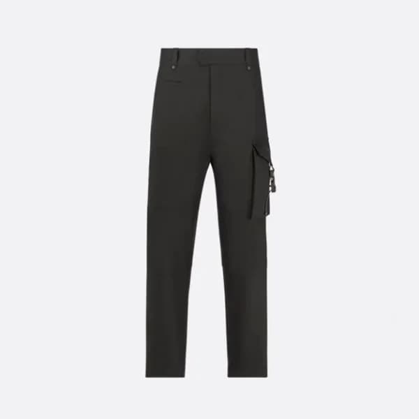 디올 남성 캐쥬얼 블랙 팬츠 - Dior Mens Black Pants - di288x - 1