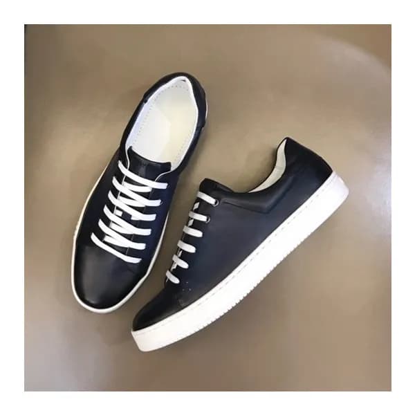 벨루티 남성 네이비 스니커즈 - Berluti Mens Navy Sneakers - ber… - 1