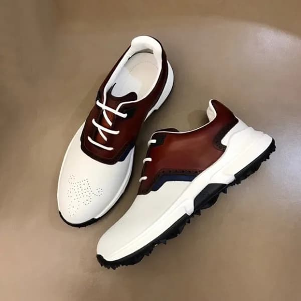 벨루티 남성 브라운 스니커즈 - Berluti Mens Brown Sneakers - be… - 1